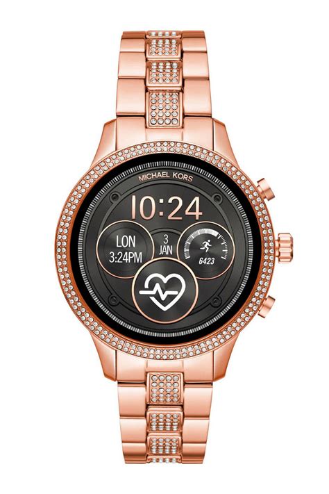 mk smart watch women|michael kors unisex smart watch.